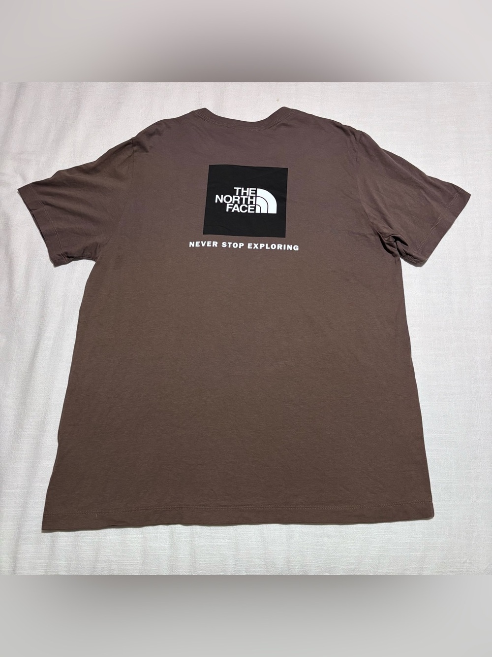 Men’s The North Face Evo Box Tee | Brown / Black | Size XL | A8B6K